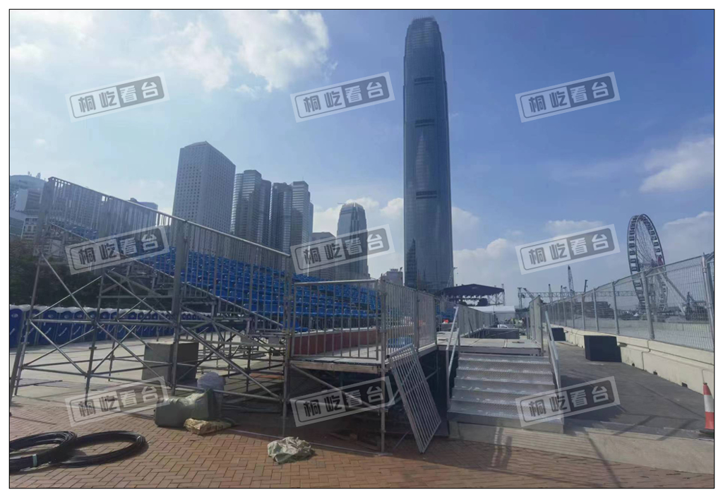 香港世界汽车拉力赛临时看台